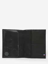 Passport Holder Madras Leather Etrier Black madras EMAD025-vue-porte