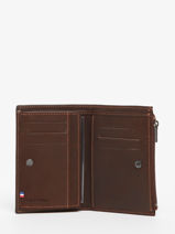 Wallet With Coin Purse Oil Leather Etrier Brown oil EOIL619-vue-porte