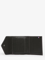 Card Holder Paris Leather Etrier Black paris EPAR113-vue-porte