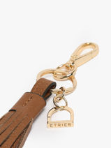 Keychain Tradition Leather Etrier Brown tradition ETRA903M-vue-porte