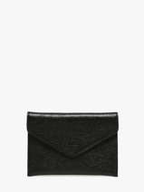 Leather Wallet Etincelle Irise Etrier Black etincelle irisee EETI054