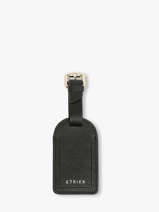 Luggage Tag Tradition Cuir Etrier Black tradition ETRA901M