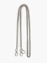 Chain Shoulder Strap 110 Cm Etrier Silver accessoires EACC070L