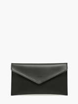 Medium Leather Paddock Clutch Bag Etrier Black paddock TLOS1670