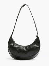 Small Crossbody Bag Sosoomao Leather Etrier Black sosoomao ECSO057S