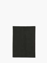 Passport Holder Madras Leather Etrier Black madras EMAD025