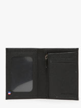 Wallet With Coin Purse Madras Leather Etrier Black madras EMAD941-vue-porte