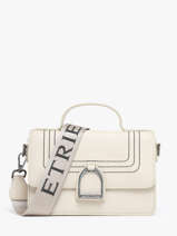 Cross Body Tas Altesse Surpique Leder Etrier Beige altesse surpique EALS048S