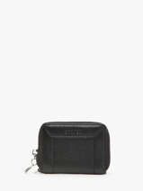 Coin Purse Altesse Leather Etrier Black altesse EALT090S