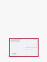 Postkaart Leder Etrier Roze accessoires EBM001-vue-porte