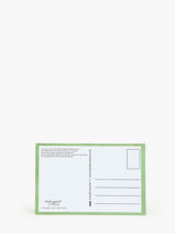 Leather Postcard Etrier Green accessoires EBM001-vue-porte