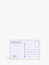Carte Postale Cuir Etrier Blanc accessoires EBM001-vue-porte