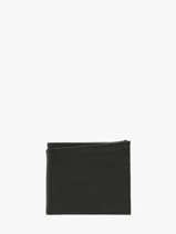 Wallet With Coin Purse Leather Etrier Black cadence ECAD5009