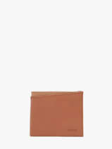 Wallet With Coin Purse Leather Etrier Brown cadence ECAD5009