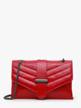 Cross Body Tas Jana Amour Leder Etrier Rood jana amour EJAM002T