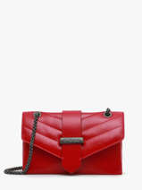 Cross Body Tas Jana Amour Leder Etrier Rood jana amour EJAM002R