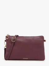 Crossbody Bag Tradition Cuir Etrier Violet tradition ETRA0141