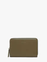 Leather Oxer Wallet Etrier Green oxer EOXE090M