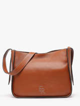 Shoulder Bag Foudre Leather Etrier Brown foudre EFOD087M