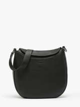 Shoulder Bag Manege Leather Etrier Black manege EMAN077L