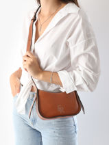 Shoulder Bag Foudre Leather Etrier Brown foudre EFOD089S-vue-porte