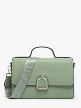 Cross Body Tas M Altesse Leder Etrier Groen altesse EALT048M