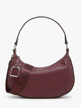 Medium Leather Altesse Shoulder Bag Etrier Violet altesse EALT017M