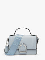 Cross Body Tas Xs Altesse Leder Etrier Blauw altesse EALT048X