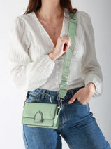 Cross Body Tas Xs Altesse Leder Etrier Groen altesse EALT048X-vue-porte