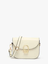 Cross Body Tas Altair Leder Etrier Beige altair EALA081S