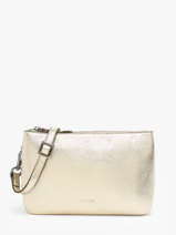 Cross Body Tas Emeraude Leder Etrier Goud emeraude EEMEB142