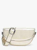 Cross Body Tas S Emeraude Leder Etrier Goud emeraude EEME065S