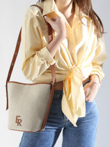 Cross Body Tas Rugzak S Cavalier Toile Etrier Beige cavalier toile ECLT126S-vue-porte