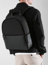 2-compartment Ruade Backpack With 15" Laptop Sleeve Etrier Black ruade ERUA8282-vue-porte