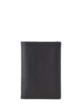 Wallet Oil Leather Etrier Black oil EOIL429