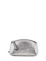 Leather S Coin Purse Etincelle Irise Etrier Silver etincelle irisee EETI652