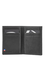 Card Holder Oil Leather Etrier Black oil EOIL013-vue-porte