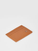 Card Holder Leather Madras Etrier Brown madras EMAD011-vue-porte