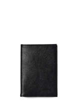 Leather Etincelle Irise Passport Holder Etrier Black etincelle irisee EETI025