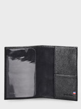 Leather Etincelle Irise Passport Holder Etrier Black etincelle irisee EETI025-vue-porte