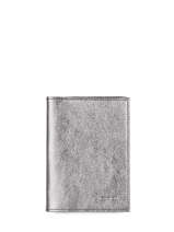 Leather Etincelle Irise Passport Holder Etrier Silver etincelle irisee EETI025