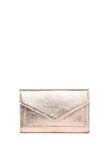 Leather Etincelle Irise Wallet Etrier Pink etincelle irisee EETI469