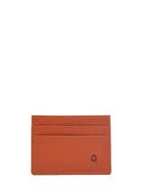 Card Holder Leather Madras Etrier Orange madras EMAD011