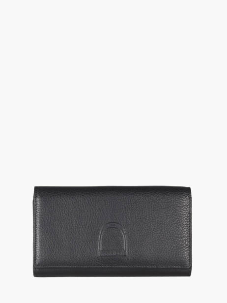 Portefeuille Balade Cuir Etrier Noir balade EBAL95