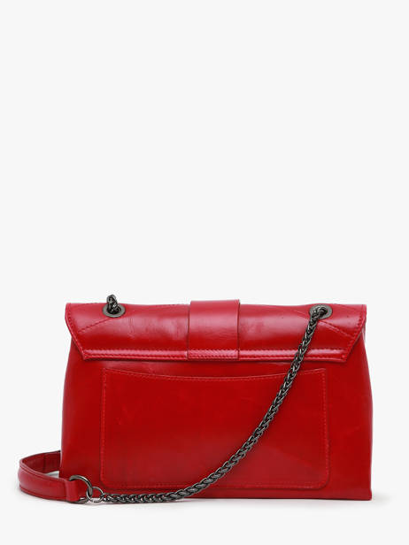 Crossbody Bag Jana Amour Leather Etrier Red jana amour EJAM002T other view 4