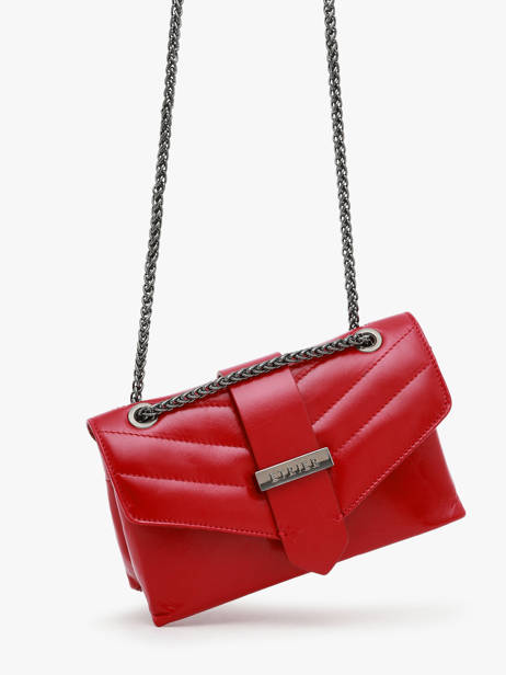 Cross Body Tas Jana Amour Leder Etrier Rood jana amour EJAM002R ander zicht 2