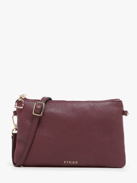 Cross Body Tas Tradition Cuir Etrier Violet tradition ETRA0141