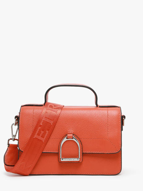 Cross Body Tas S Altesse Leder Etrier Oranje altesse EALT048S