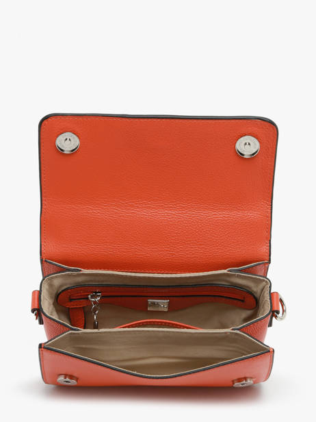 Cross Body Tas S Altesse Leder Etrier Oranje altesse EALT048S ander zicht 3