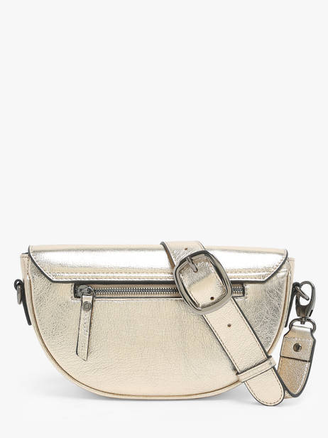 Cross Body Tas S Emeraude Leder Etrier Goud emeraude EEME065S ander zicht 4